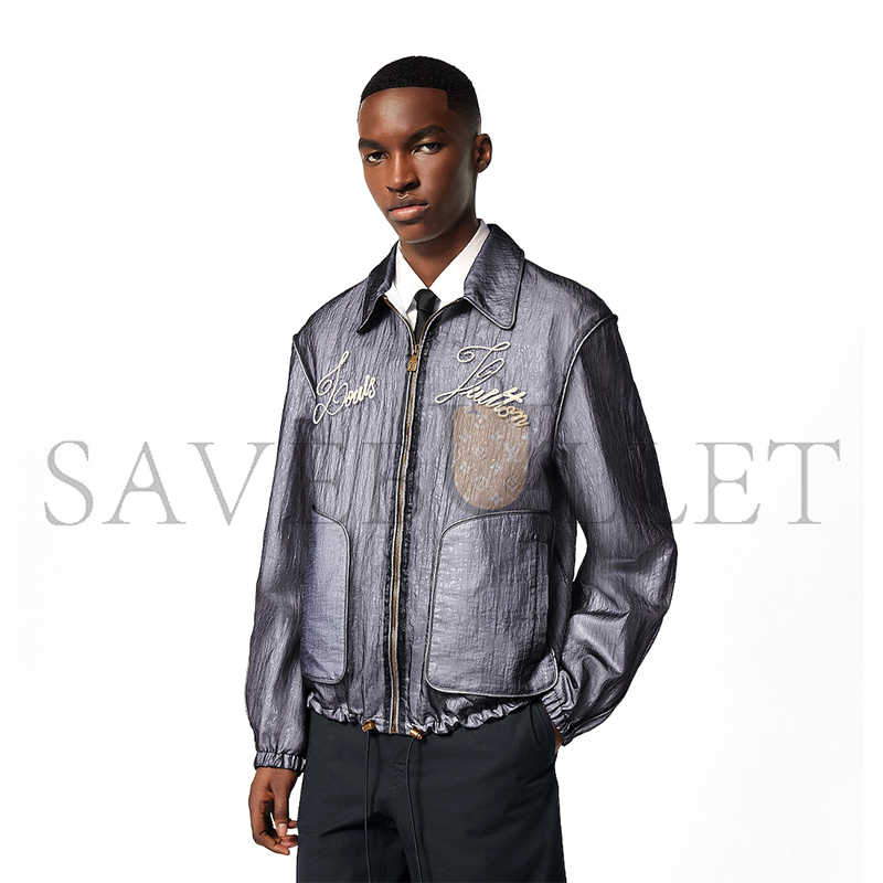 LOUIS VUITTON JAQUETA DE NYLON BORDADA 1AFQC7 LOUIS VUITTON JAQUETA DE NYLON BORDADA 1AFQC7